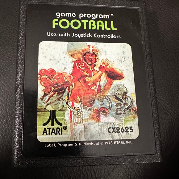 Vintage ATARI 2600 Game Football CX2625 1978 - Picture 1 of 2